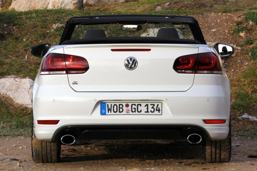  Volkswagen Golf R White Cabriolet 2013 года  (фото 3 из 45)